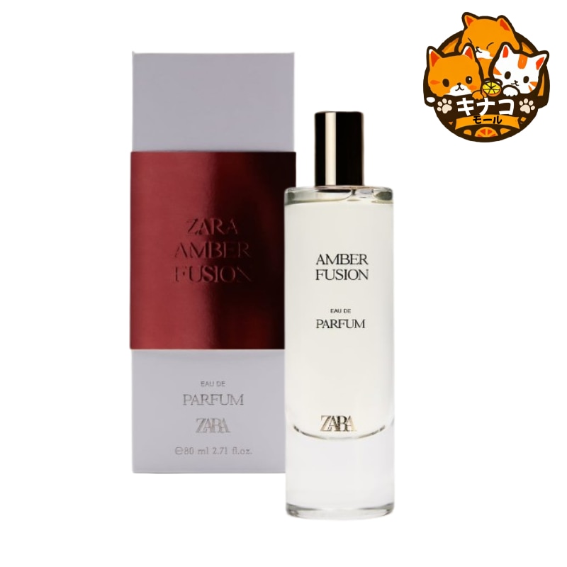 ZARA 香水 AMBER FUSION 80ML オードパフューム [EDP]