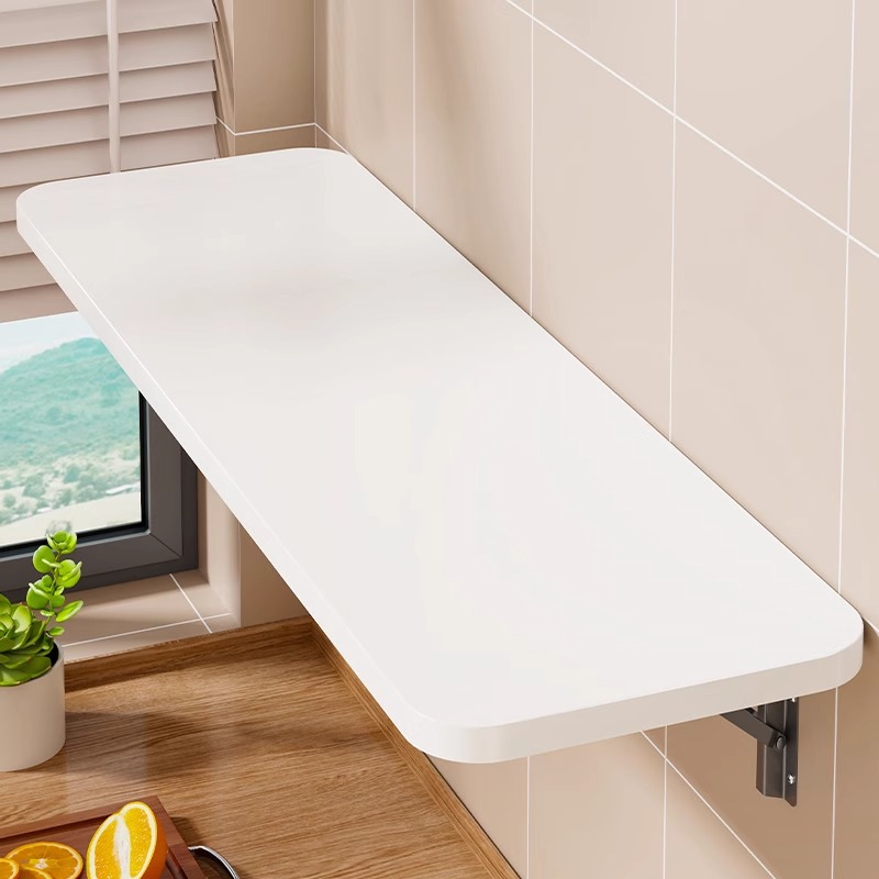 壁の壁の折りたたみテーブルハンギングホームコンピューターデスクキッチンストレージラック壁に壁にぶつかった小さなダイニングテーブルカウンタートップ