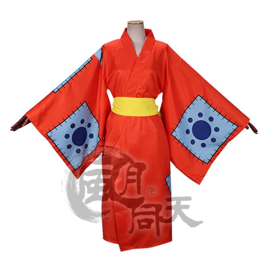 2点購入で1OO円オフ 激安販売 ハロウイン 変装 アニメ コスプレ衣装 浴衣 着物 和服 モンキー・D・ルフィ ルフィ ワノ国 ワンピース PIECE ONE