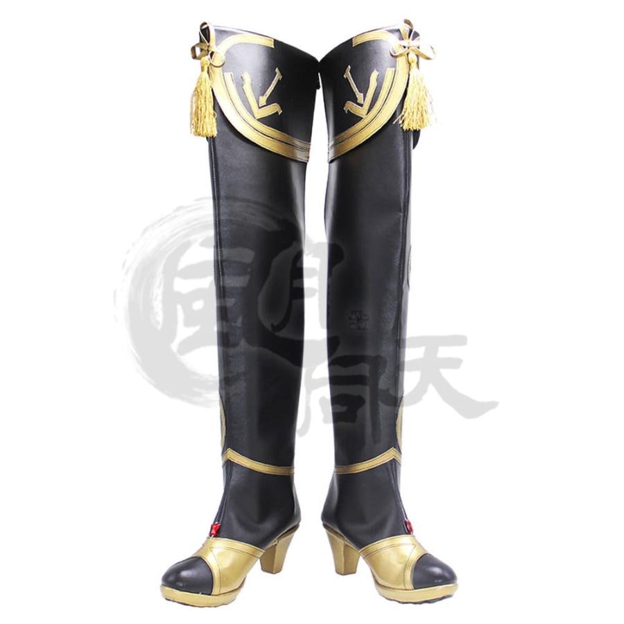 2枚購入で1OO円OFF 激安販売 変装 仮装 ハロウィン コスプレブーツ コスプレ靴 北斗 南十字 げんしん 原神