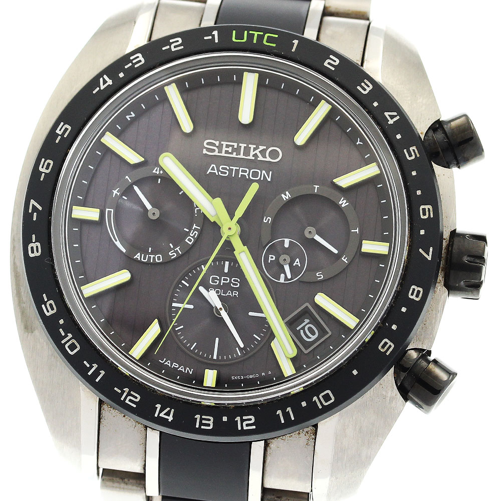 セイコー SEIKO SBXC087/5X53-0BF0 アストロン 5X レボリューションライン ソーラー電波 メンズ _910090【中古】