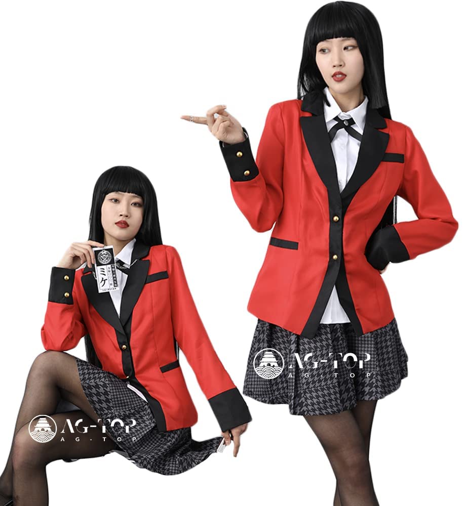 夢子 コスプレ衣装【ウイッグ付き】賭ケグルイ 蛇喰 夢子 じゃばみ ゆめこ 仮装 コスチューム