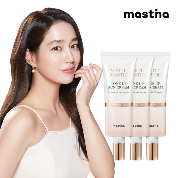 ホワイトマスティック トーンアップ 日焼け止め 40ml 3個