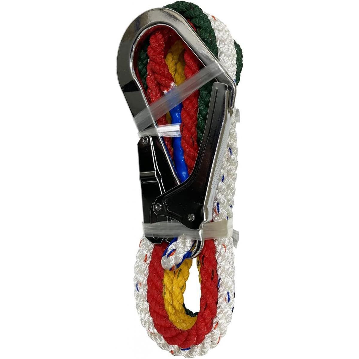 結一産業 YUYPRO Y-AK002 333 運動用 3 色介錯ロープ 5M 玉掛 作業 建築 土木 工場 吊り荷 安定