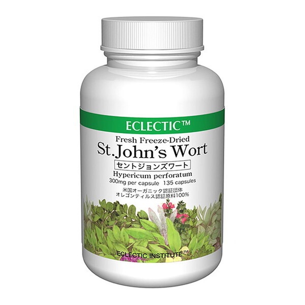 ECLECTIC エクレクティック E124 オーガニックハーブサプリメント セントジョンズワート
