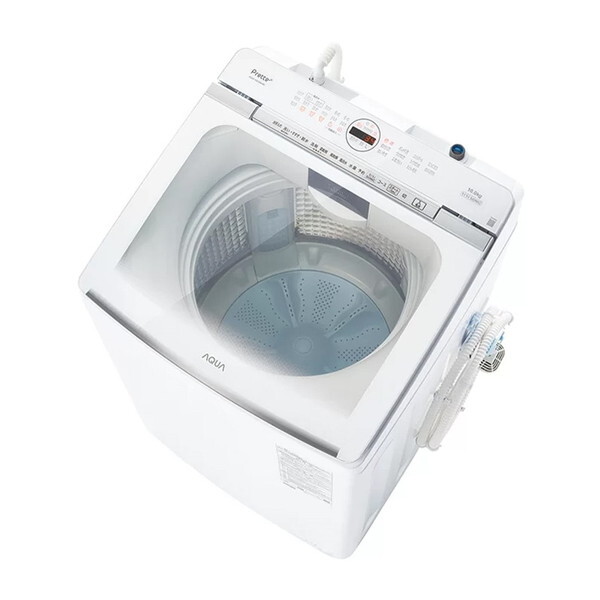 AQW-VX10A(W) ホワイト Prette plus 全自動洗濯機 (10.0kg)