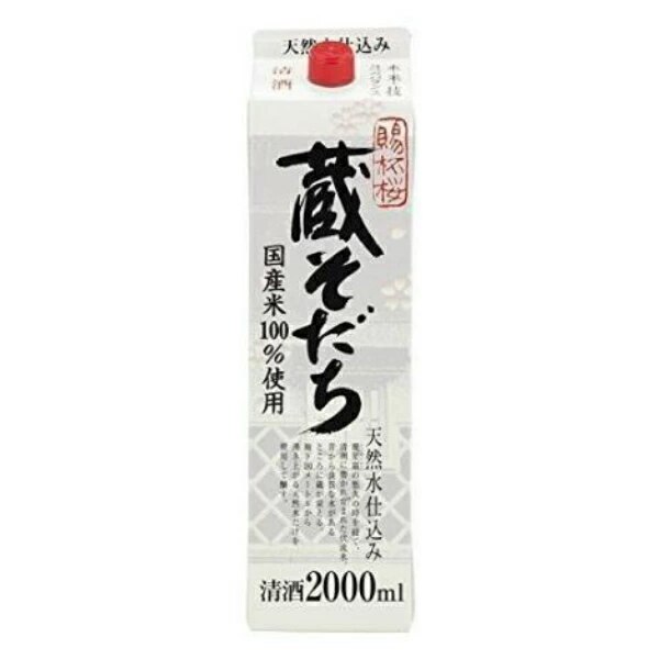 日本酒 パック 賜杯桜 蔵そだち 3000ml2ケース/8本(008)『FSH』