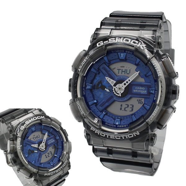 腕時計 G-SHOCK Gショック GMA-S110TB-8ADR ANALOG-DIGITAL 腕時計 ブルー グレー ウォッチ メンズ レディース ユニセックス