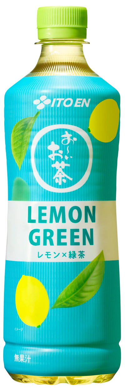 他サイト： 伊藤園 おーいお茶 レモングリーン レモン×緑茶 600ml×24本 水出し緑茶 ペットボトルの商品画像