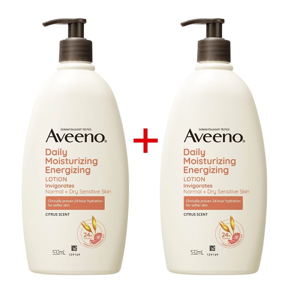 NEWアビノ デイリー モイスチャライジングエナジャイジングボディローション 532ml+532ml グレープフルーツの香り