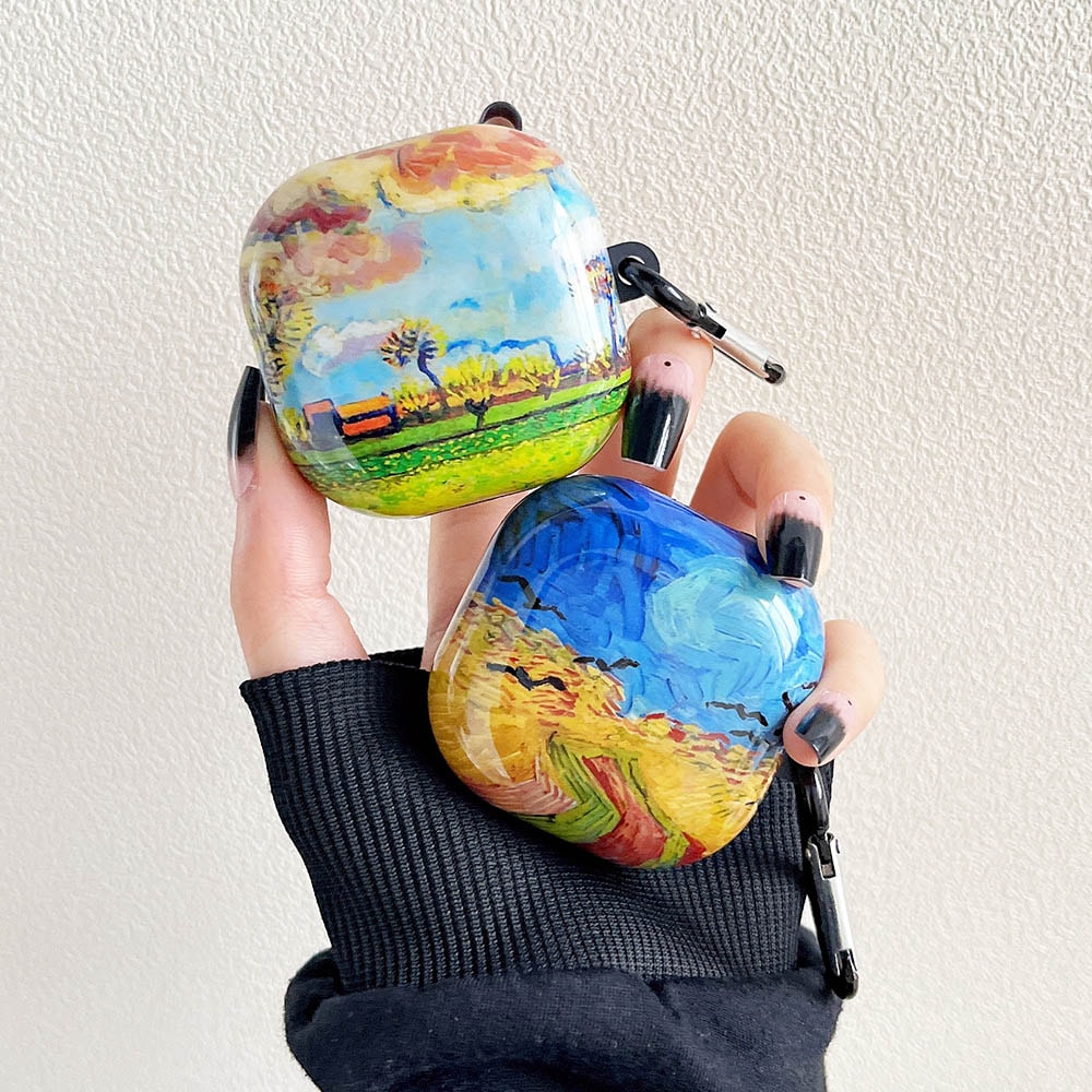 サムスン用の花柄のソフトシリコン製携帯電話ケース,GalaxyBuds2用のソフト保護ケース