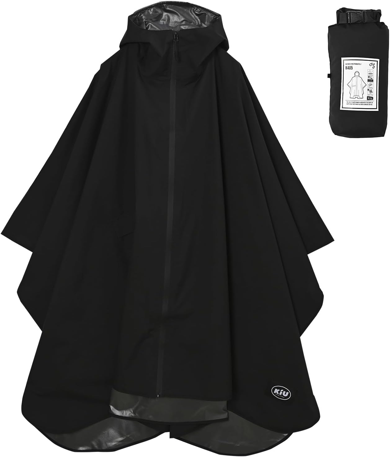 【2025】 KiU キウ レインポンチョ 2ND KiU RAIN PONCHO - 2ND 防水 撥水 はっ水 耐水 雨対策 大雨 台風 梅雨 防災 レインコート ポンチョ 雨具 雨ガッパ 雨合羽 6,783円
