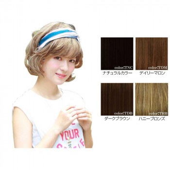 プリシラ オールウィッグ クラシカルボブ A-664 耐熱 THB・ハニーブロンズ