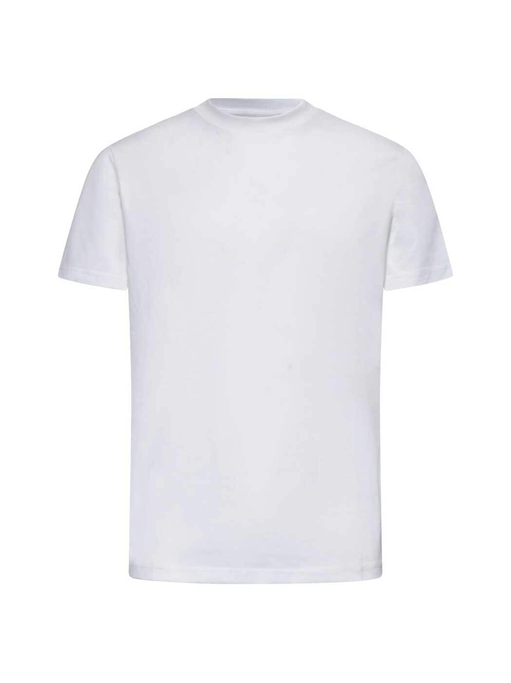 L1TFW24256525-A001 ホワイト 秋冬2024 Tシャツ メンズ ia