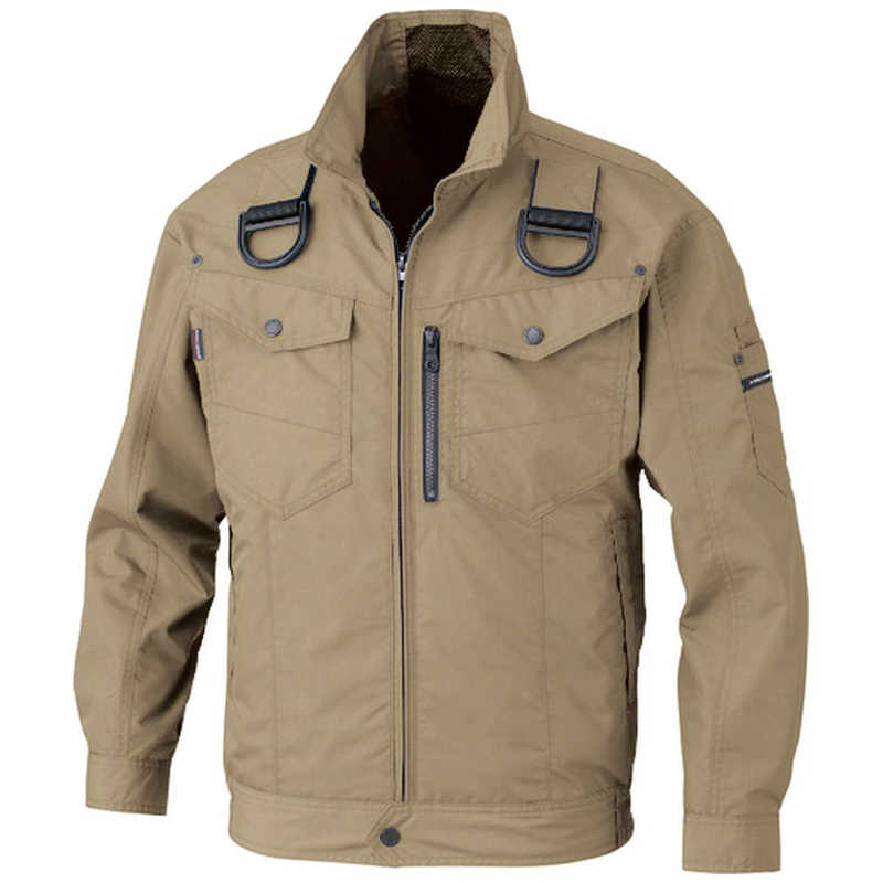 ビッグボーン商事　bigborn(ビッグボーン) 空調風神服 フルハーネス用長袖ジャケット [カーキ/5Lサイズ]　BK6237F-21 5L