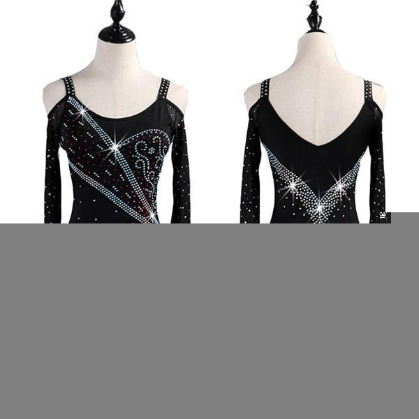 ラテン 衣装 チャチャチャ 社交ダンス ラテンドレス ワンピース キャバ ダンス 練習服 スタンダード ワルツ 競技着 練習着