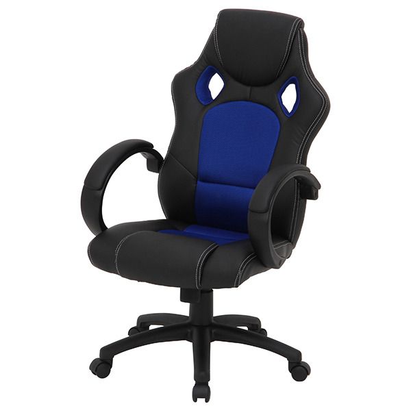 不二貿易 55571 レーシングチェアー サーキット BL メーカー直送