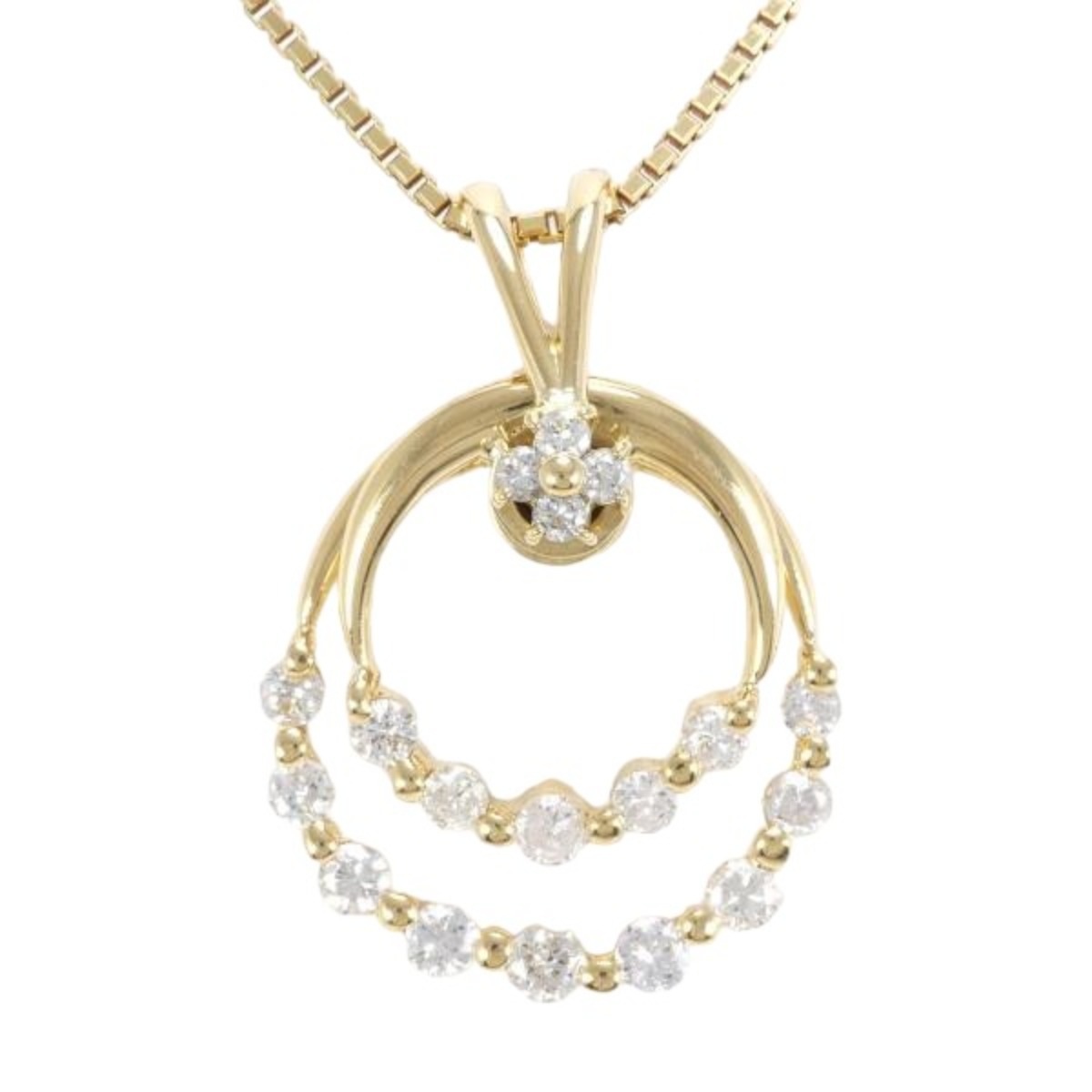ネックレス K18 ダイヤ ネックレス ゴールド 147,800円