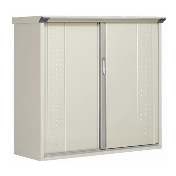 GP-196CF MW ムーンホワイト グランプレ タクボ小型物置 (全面棚タイプ) メーカー直送
