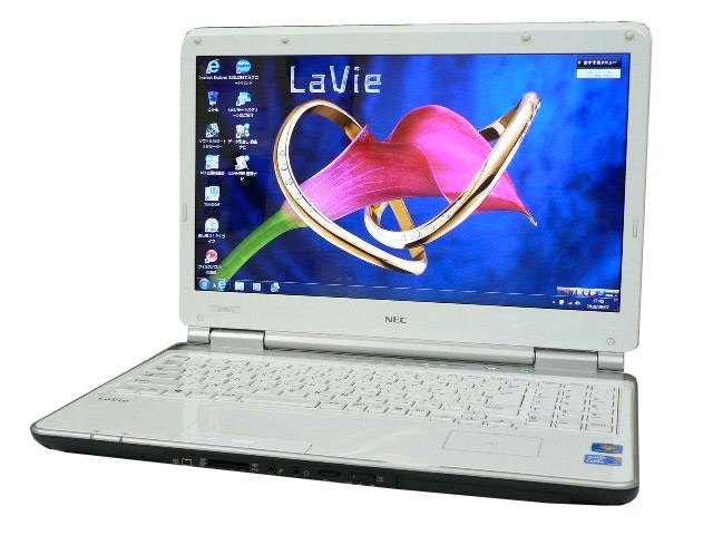 NEC ノートパソコン 中古パソコン LL750/C ホワイト ノート 本体 Windows7 Core i5 ブルーレイ 4GB/500GB 送料無料 中古