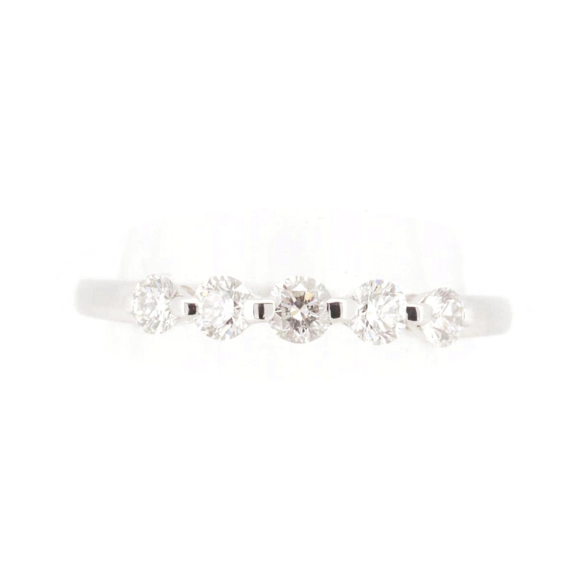 ミキモトペルリータ ダイヤモンド リング 指輪 11号 0.34ct K18WG(18金 ホワイトゴールド) 質屋出品