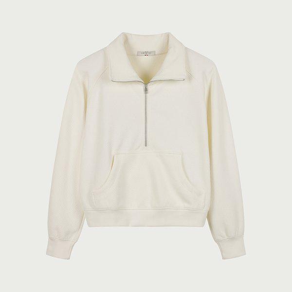 [] 女性ハーフジップスウェットシャツ_025(10560-131-216-69)