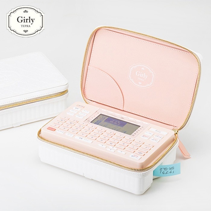 ラベルライター SR-GL2-P コーラルピンク ラベルプリンター