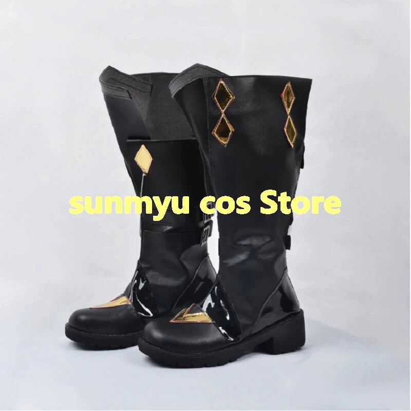 原神 Genshin Tartaglia　タルタリヤ コスプレ靴 ブーツ