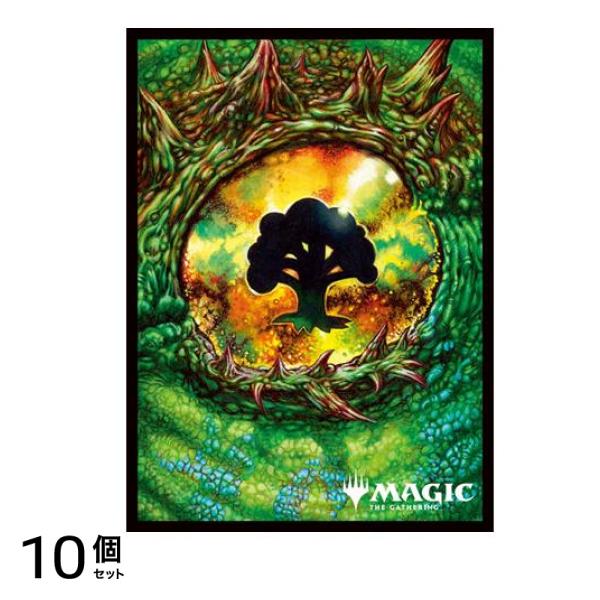 MTG マジックザギャザリング プレイヤーズカードスリーブ MTGS-352 タルキール 龍嵐録 森 80枚入 10個セット
