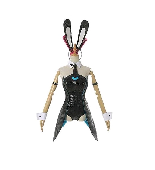 VOCALOID 初音ミク はつね ミク バニーガール コスプレ衣装 豪華セット コスチューム