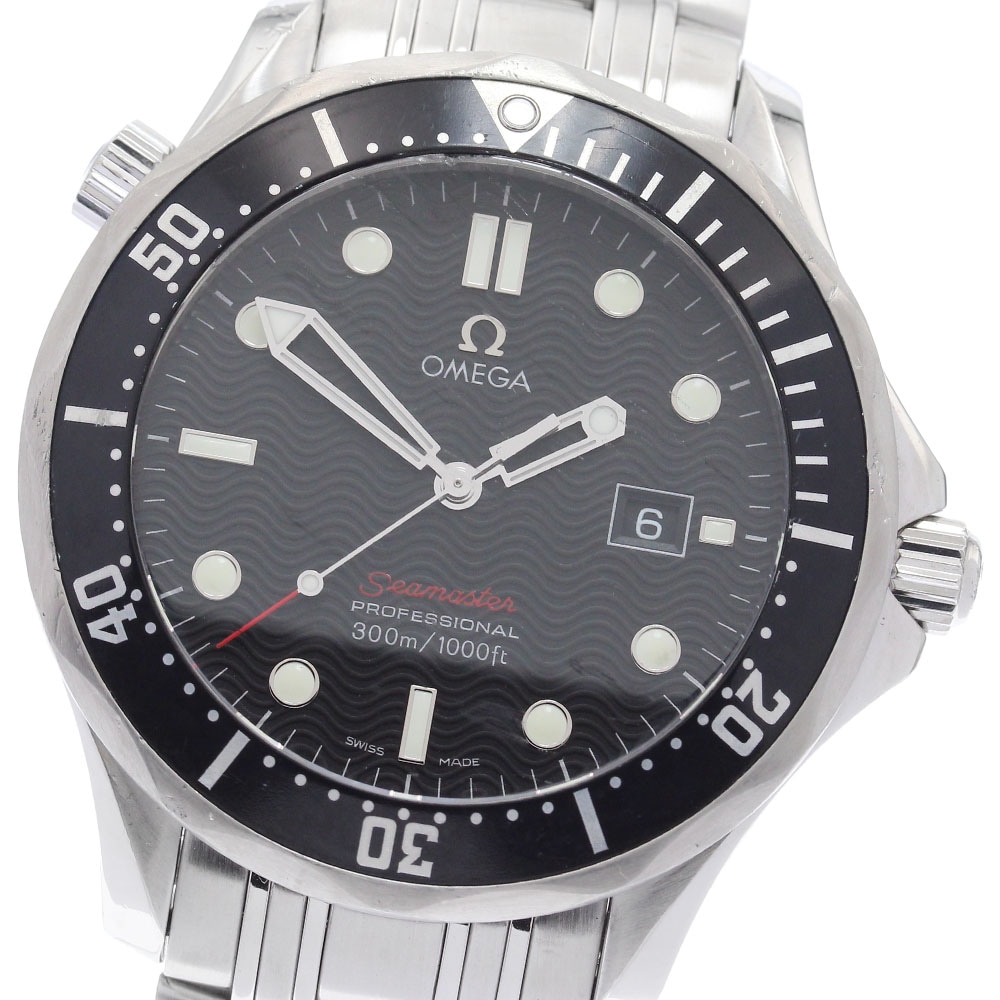 オメガ OMEGA 212.30.41.61.01.001 シーマスター300 デイト クォーツ メンズ _891067【中古】