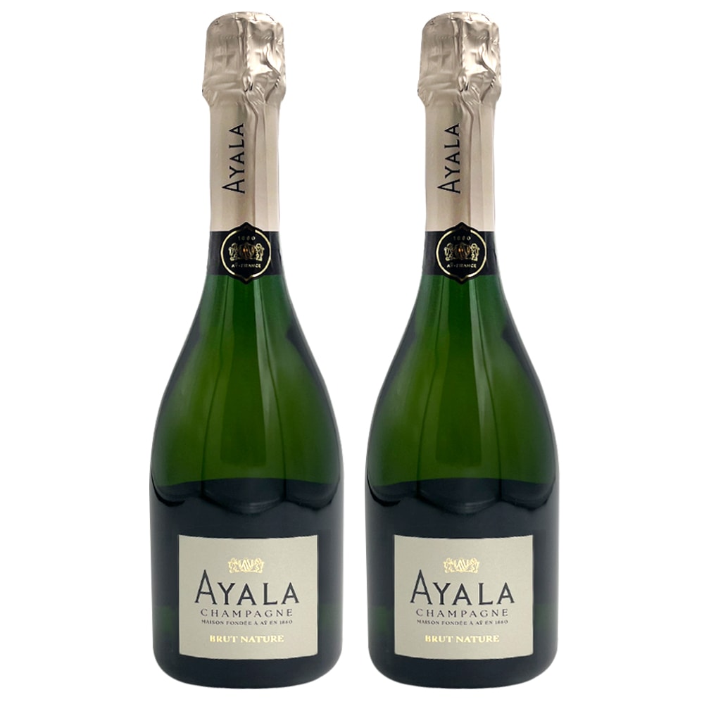 正規品 アヤラ ブリュット ナチュール 2本セット 750ml / フランス シャンパーニュ 箱なし Ayala Brut Nature