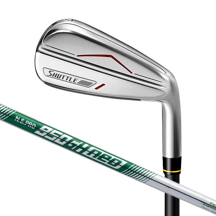 MAJASTY マジェスティ ゴルフ シャトル アイアンセット 8本組 (No.5～9,PW,AW,SW)　シャフト：N.S.PRO950GH スチール　フレックス：S