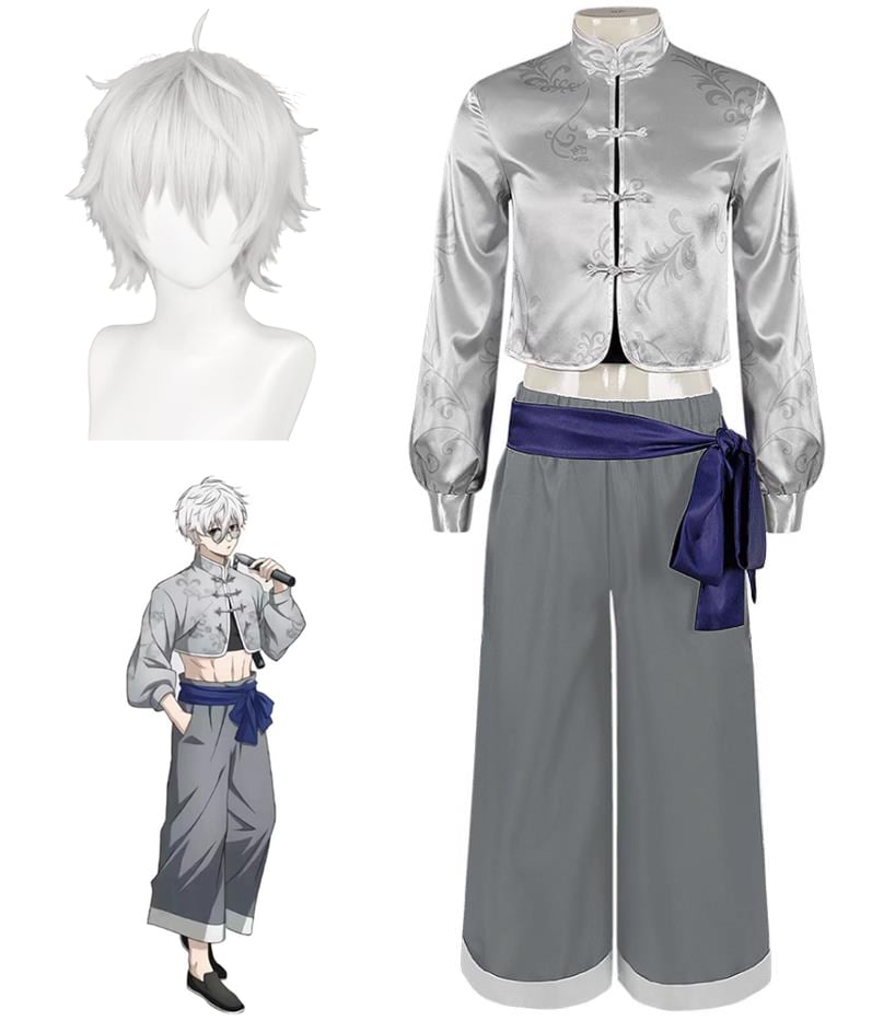 コスプレ衣装 凪誠士郎 ブルロク中華服シリーズ ウィッグ付き アニメハロウィン仮装 演出服 祝日 贈り物 クリスマス パーティー 文化祭 ハロウイーン