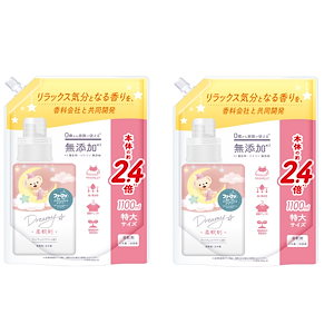 【まとめ買い】ファーファ ストーリー ドリーミー 柔軟剤 1100ml 詰替×2個セット