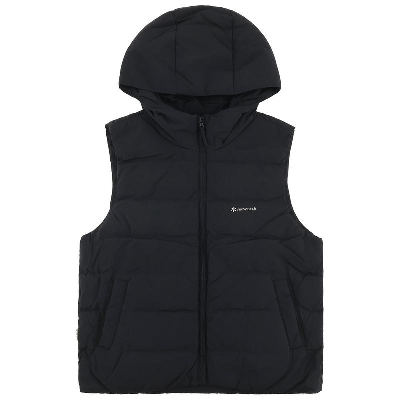 ランド 女性 フード 軽量 ダウンベスト S25WWGDV63BK