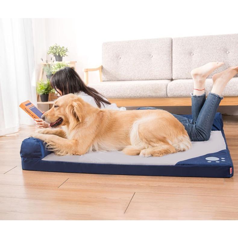 【即納】ペットベッド 夏用 接触冷感 ペット用ベッド 可愛い マット クッション おしゃれ 犬 猫 夏 ひんやり 洗える 滑り止め 通気性 クール 涼しい