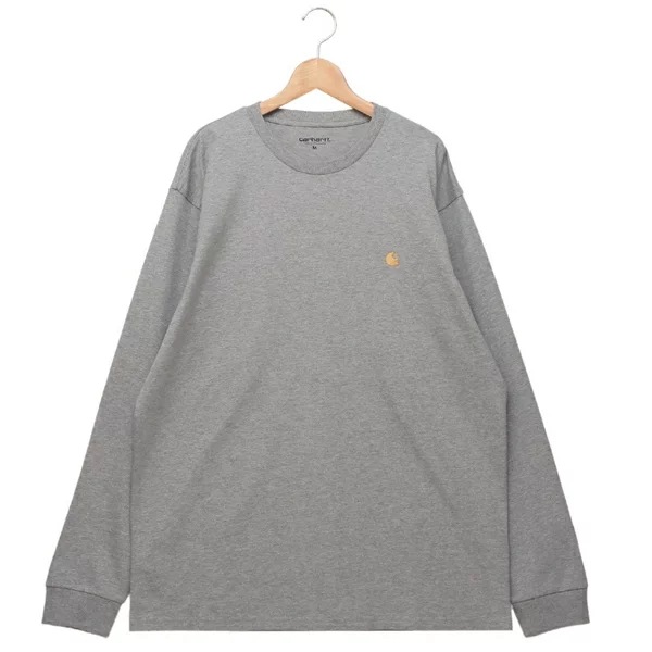 Tシャツ カットソー ロングスリーブチェイスTシャツ グレー メンズ レディース LS CHASE T-SHIRT I026392 00M