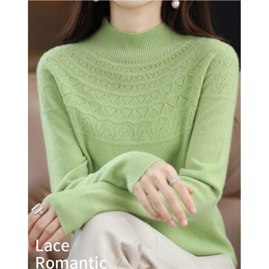 ニットセーター ニット セーター レディース 秋冬 40代 長袖 プルオーバー 無地 ハイネック ロングニット プルオーバー 厚手 おしゃれ 冬 防寒