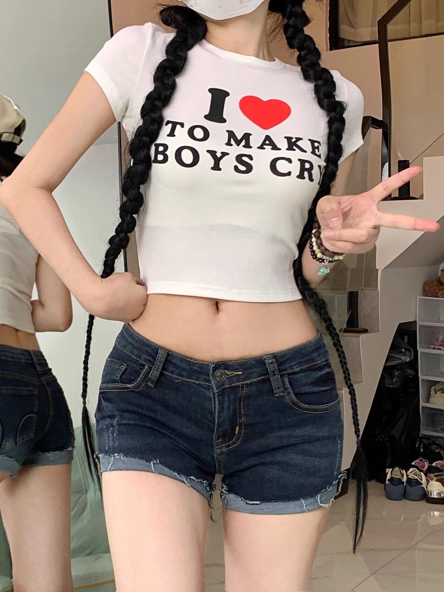 【20点セット】【急速出荷】2025夏 デニムショートパンツ 弾力性のあるスリムなヒップのロールアップホットパンツ ハーフパンツ レディース ショーツ 韓国ストリートファッション デニムパンツ 31,274円