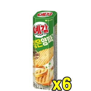 イェガム　オニオン味 64g X 6個 /油で揚げてないあっさりした ポテトチップ