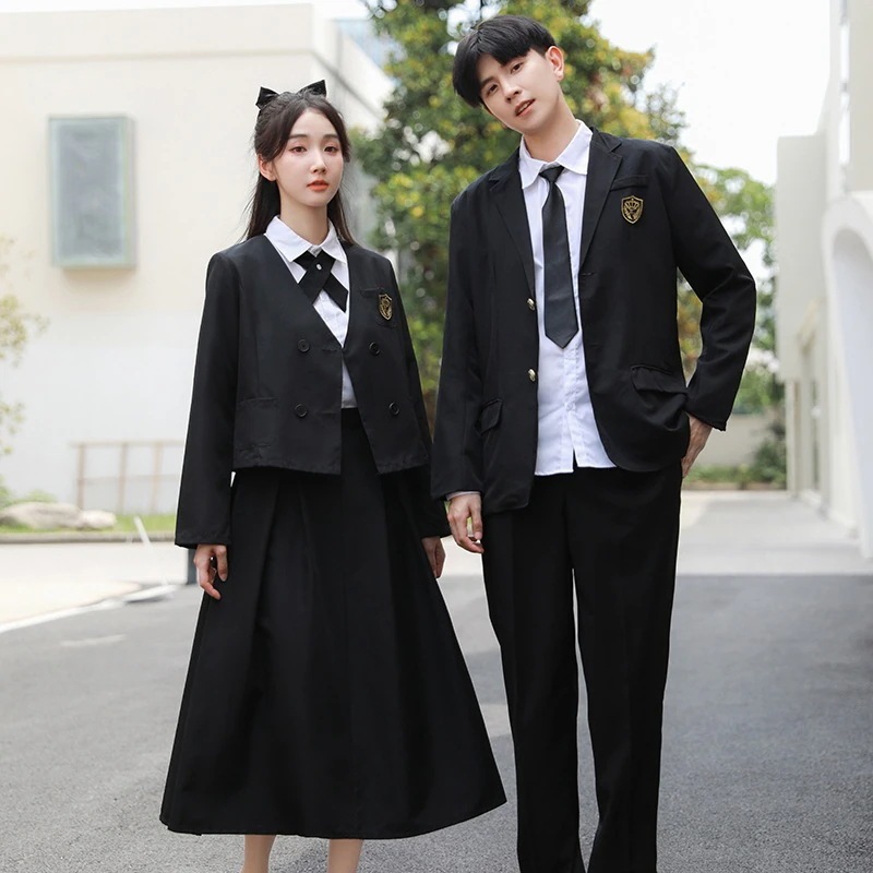春 人気 ファッション 制服 中学生 女子 長袖 白シャツ スーツ プリーツスカート スーツ制服 卒業式 女の子 セーラー服