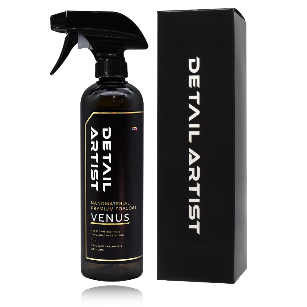 【DETAIL ARTIST】VENUS『特殊レジン＆3種のナノマテリアルで極艶と高撥水を実現』 車用コーティング剤 コーティング トップコート 艶 高撥水 高耐久 UV耐性 ヴィーナス ディテールア