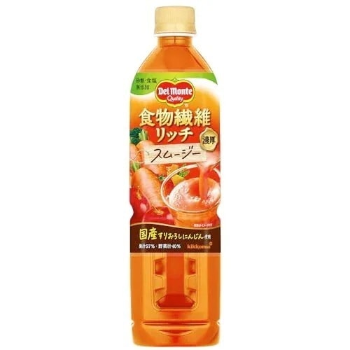 デルモンテ 食物繊維リッチ スムージー 800ml×15本