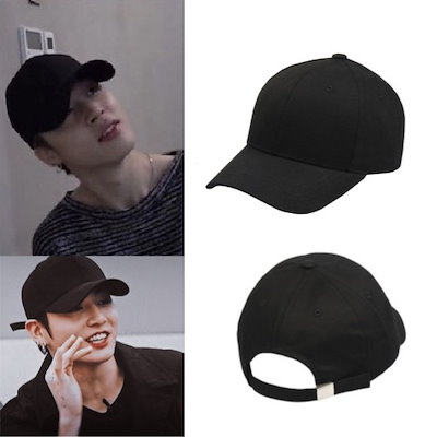 ☆ Hello man ball cap smile hat ☆ BTS Jimin 着用 (ハット