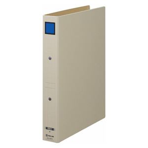 （まとめ） キングジム A4判タテ型 保存ファイル ドッチ式 タテ型・両開き 背幅：47mm 青 (×10セット)
