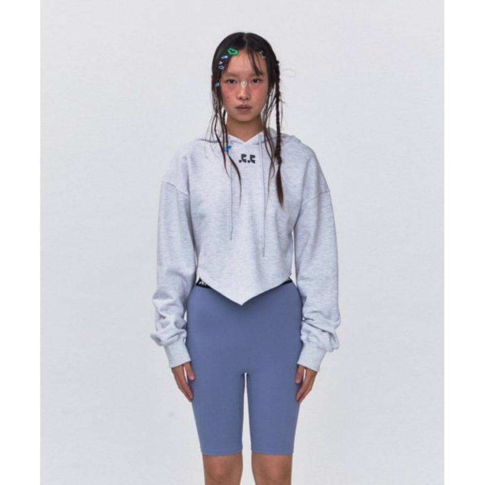 レスト&リクリエーション RR アローポイントパーカー_ライトグレー