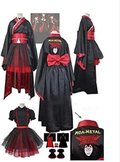 コスプレ衣装 BABYMETALのMOAMETAL(菊地最愛) メギ 男性 XL
