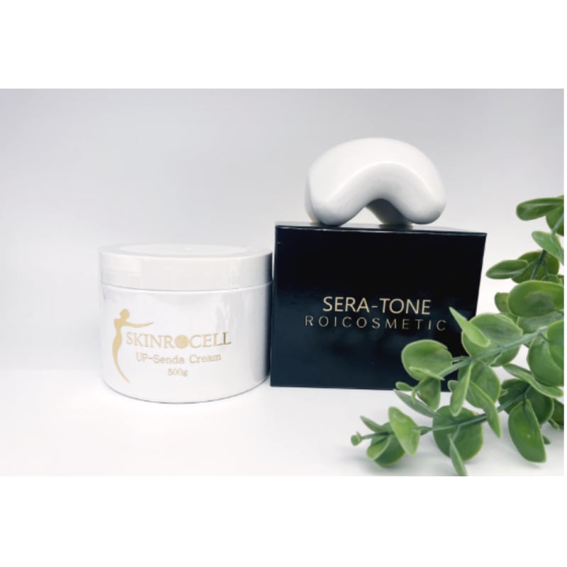 スキンロセル アップセンダ クリーム 500ml+ベアピン括弧 ダイエット 老廃物除去 セルライト
