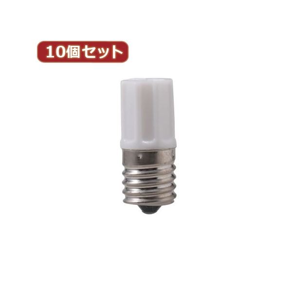 （まとめ）YAZAWA 10個セット グロー球 410形用 口金E17 FG7E1PX10(×5セット)